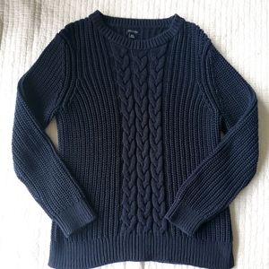 Nautica navy women's sweater